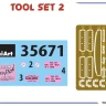 Miniart 35671 Tool Set No.2 (incl. PE & decals) 1/35