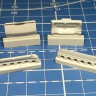 Amigo Models АМG 48338-3 Створки ниши шасси МиГ-21 1/48