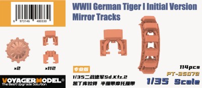 Heavy Hobby PT-35072 WWII German Sd.Kfz.2 Kleines Kettenkard Normal Tracks 1/35