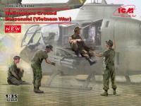 ICM 53102 Helicopters Ground Personnel (4 fig.) 1/35