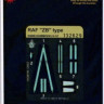 HGW 132629 Seatbelts RAF 'ZB' type (laser) 1/32
