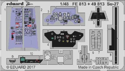 Eduard 49813 Su-27 1/48