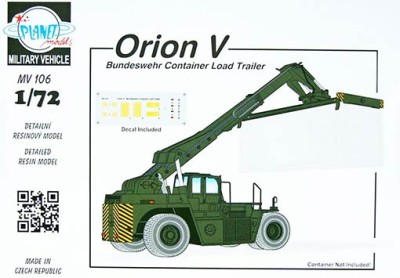 Planet Models MV72106 Orion V - Bundeswehr Container Load Trailer 1/72