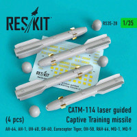 Reskit 35028 CATM-114 laser guided Captive Train. missile 1/35
