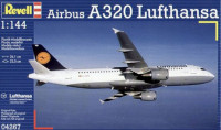 Revell 04267 Европейский самолёт "Airbus A-320 Lufthansa" 1/144