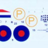 Clear Prop D72002 Decal Gloster E28/39 Pioneer 1/72