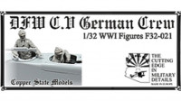 Copper State Models F32-021 DFW C.V german crew 1/32