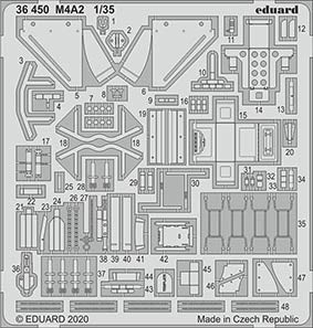 Eduard 36450 SET M4A2 (ZVE)