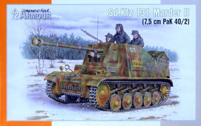 Special Armour SA72020 Sd.Kfz 131 Marder II (7,5cm PaK 40/2) 1/72