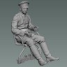 Copper State Models F35-048 Фигура, Немецкий кучер для броневой каретки 1/35
