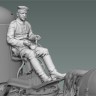 Copper State Models F35-048 Фигура, Немецкий кучер для броневой каретки 1/35