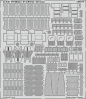 Eduard 53130 USS Hornet CV-8 part 3 - life boats 1/200 1/200