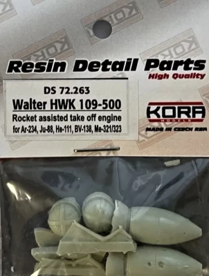 Kora Model DS72263 Walter HWK 109-500 (for Ar-234,Ju-88,He-111) 1/72