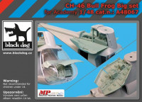 BlackDog A48067 CH-46 Bull Frog - Big set (ACAD) 1/48