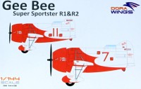 Dora Wings 14402 Gee Bee Super Sportster R1&R2 (2-in-1) 1/144