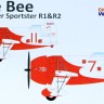 Dora Wings 14402 Gee Bee Super Sportster R1&R2 (2-in-1) 1/144