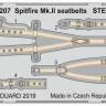 Eduard 33207 1/32 Spitfire Mk.II seatbelts STEEL (REV)