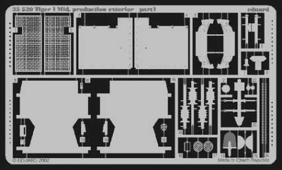 Eduard 35520 Tiger I Mid. Prod. exterior ACA