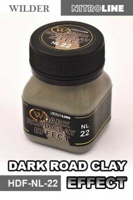 Wilder HDF-NL-22 DARK ROAD CLAY EFFECT Эффект дорожная глина темная (Wilder) 50мл
