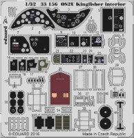 Eduard 33156 OS2U Kingfisher interior 1/32