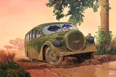 Roden 35823 Opel Blitzbus Ludewig 'Aero' in WWII service 1/35