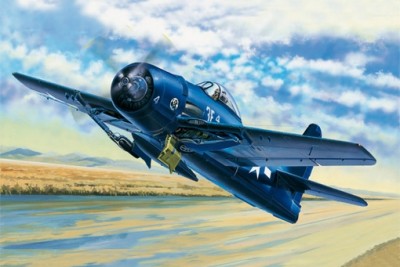 Hobby Boss 80356 Самолет F8F-1 Bearcat (Hobby Boss) 1/48