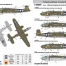 Foxbot Decals FBOT48043 North-American B-25G/H/J Mitchell (Late) "Pin-Up Nose Art and Stencils" Part # 3 1/48