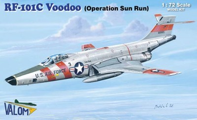 Valom 72131 RF-101C Voodoo (SUN-RUN) 1/72