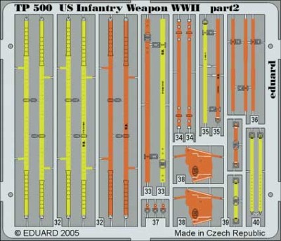 Eduard TP500 US Infantry Weapon WWII