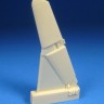 Barracuda Studios BCR48368 Messerschmitt Bf-109G-6 Horizontal Tailplanes with Separate Elevators (designed to be used with Tamiya kits) 1/48