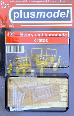 Plus model 422 1/35 Beery and lemonade crates