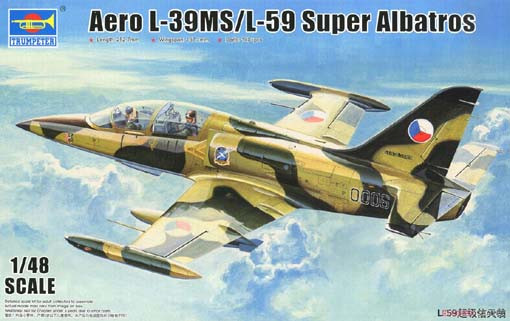 Trumpeter 05806 Самолет L-39MS/L-59 Super Albatros 1/48
