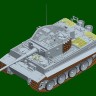 Trumpeter 00944 Немецкий тяжёлый танк Pz.Kpfw.VI Ausf.E Sd.Kfz.181 Tiger I (средний) 1/16