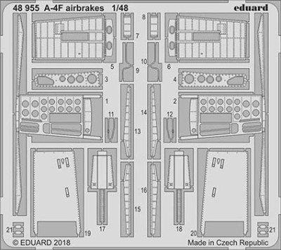 Eduard 48955 A-4F airbrakes 1/48