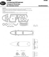 New Ware NWA-M0585 1/48 Mask F/A-18F Super Hornet BASIC (HAS PT38)