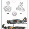 AML AMLC32023 Маски A.Vasatko CZ Fighter Wing RAF Vol.II 1/32