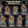 Mars MAR32013 German Elite Division (Normandy 44-45) 15 figures/8 poses 1/32