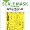 Art Scale 200-M35017 Supermarine Spitfire Mk.Vb wheels and canopy frame paint mask (outside only) 1/35