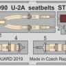 Eduard FE990 1/48 U-2A seatbelts STEEL (AFV)