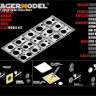Voyager Model TEZ048 Modern AFV Road Wheels Stenciling templates ver 2(MENG/AFV/ACADEMY/BRONCO)(распродажа) 1/35