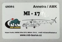 Rob Taurus 48084 Vacu Canopy Mi-17 (ANNETRA/AMK) 1/48