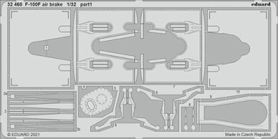 Eduard 32460 SET F-100F air brake (TRUMP)