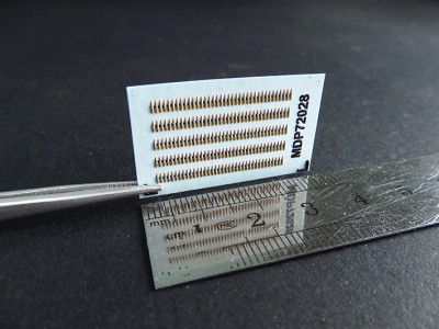 Metallic Details P72028 M2 Browning .50 Caliber Machine Gun ammo belts (3D-Printed) 1/72