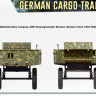 Miniart 35320 German Cargo Trailer 1/35