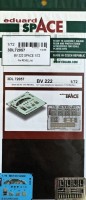 Eduard 3DL72057 BV 222 SPACE (REV) 1/72
