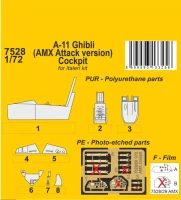 CMK SP7528 A-11 Ghibli (AMX Attack version) Cockpit Set 1/72