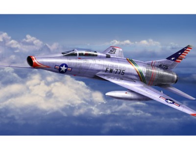 Trumpeter 01648 Самолет F-100С &quot;Супер Сейбр&quot; 1/72