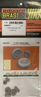 Eduard 648833 BRASSIN F-16C wheels late (KIN) 1/48