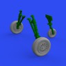 Eduard 648833 BRASSIN F-16C wheels late (KIN) 1/48