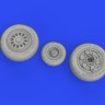 Eduard 648833 BRASSIN F-16C wheels late (KIN) 1/48